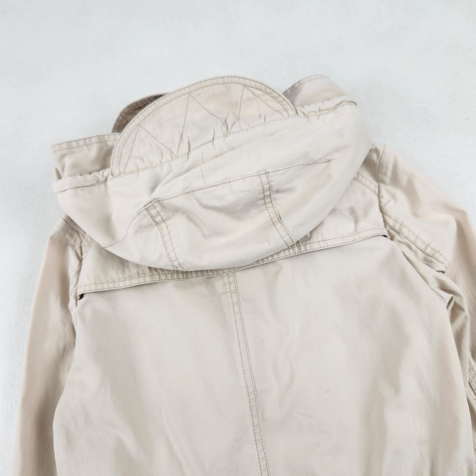 MONCLER トレンチコート 希少 TARIEC ロゴワッペン ベージュ - メルカリ