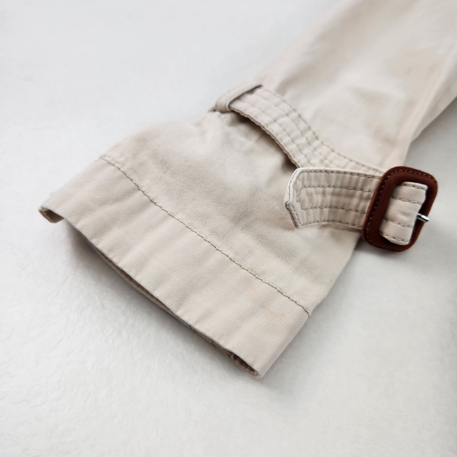 MONCLER トレンチコート 希少 TARIEC ロゴワッペン ベージュ - メルカリ