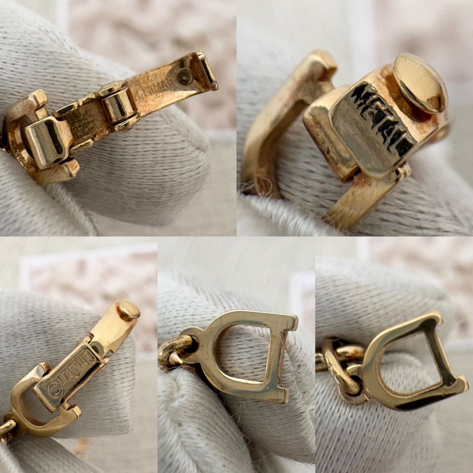 極美品】クリスチャンディオール ブレスレット CDロゴ アクセサリー