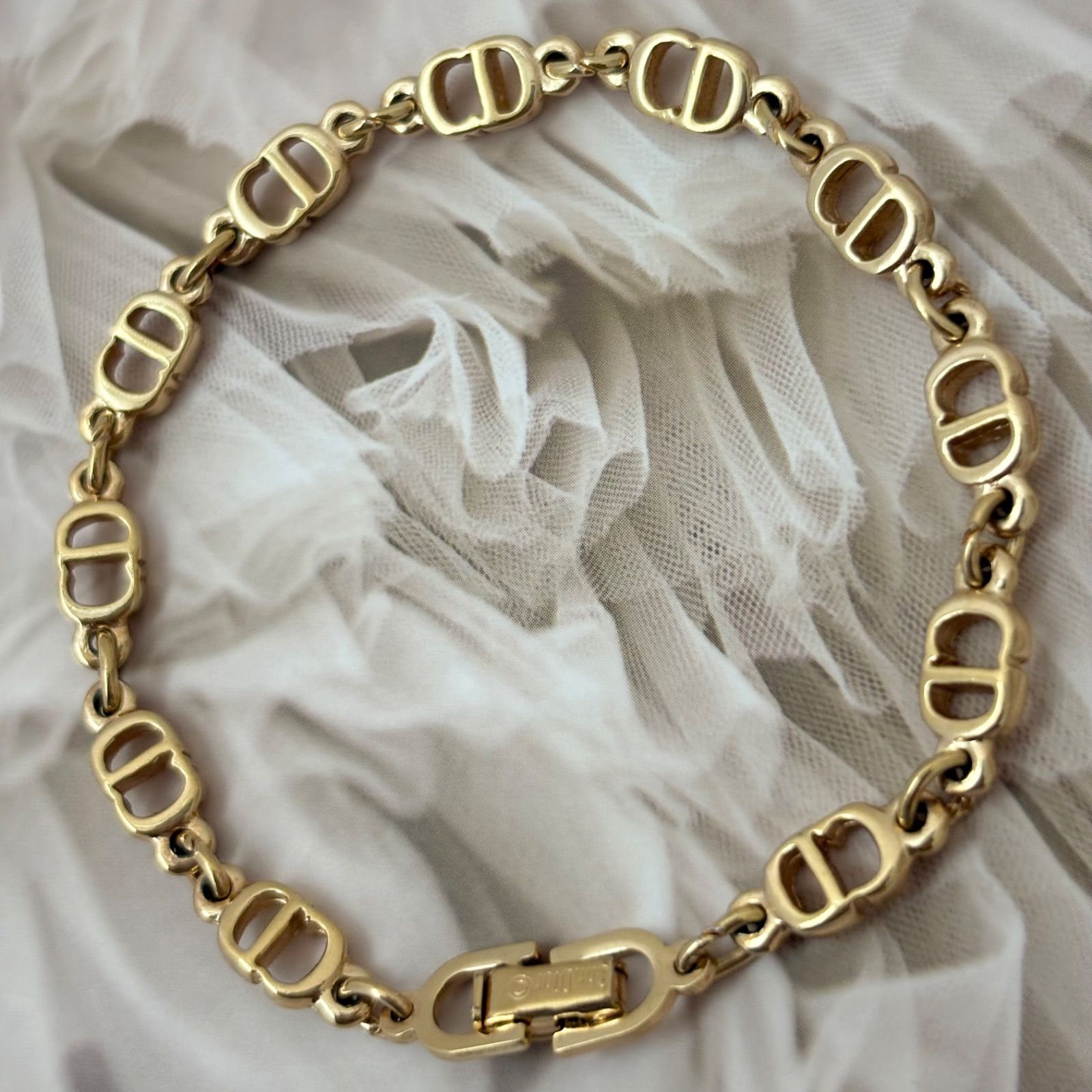 極美品】クリスチャンディオール ブレスレット CDロゴ アクセサリー