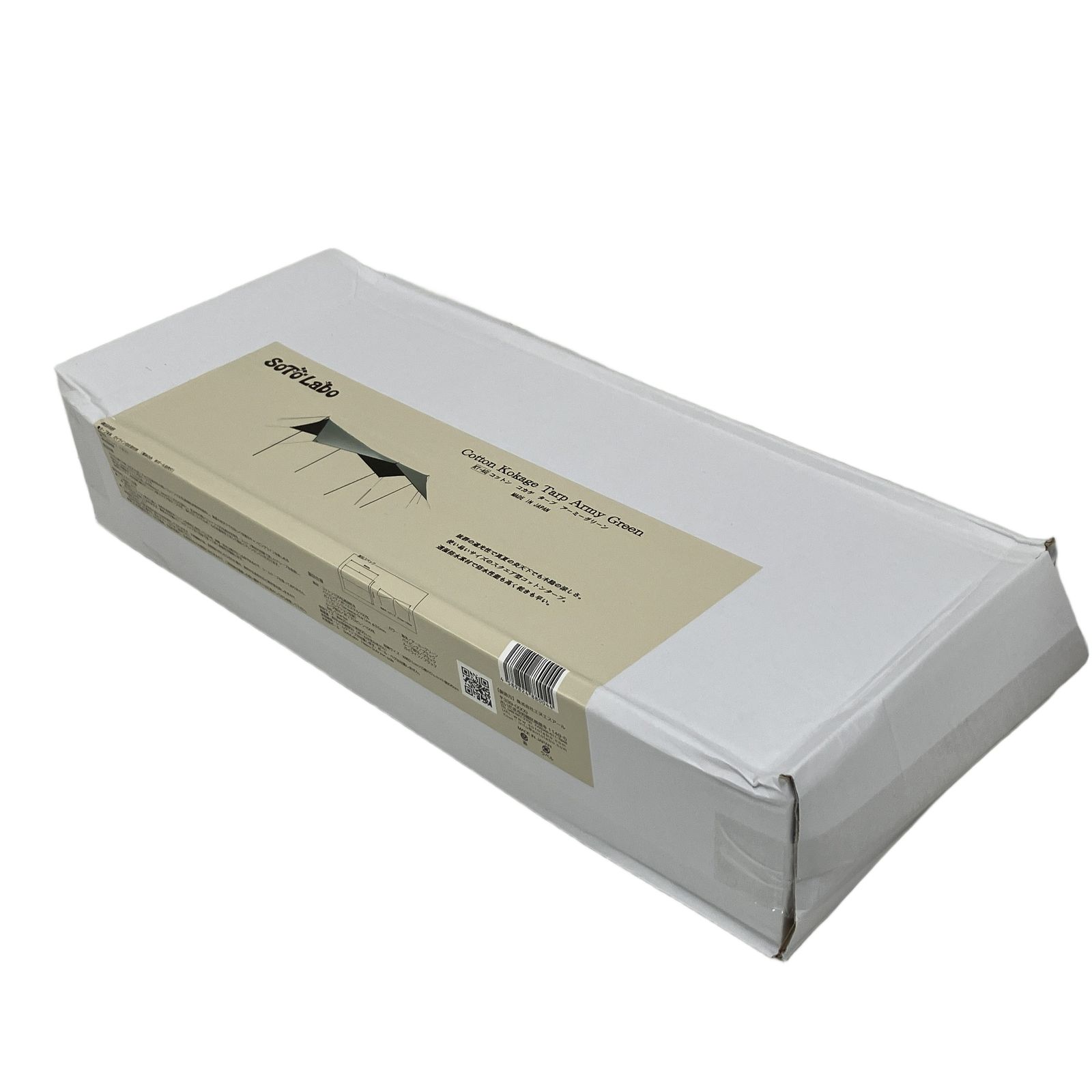 SotoLabo KT AG Cotton Kokage Tarp Army Green アウトドア タープ キャンプ