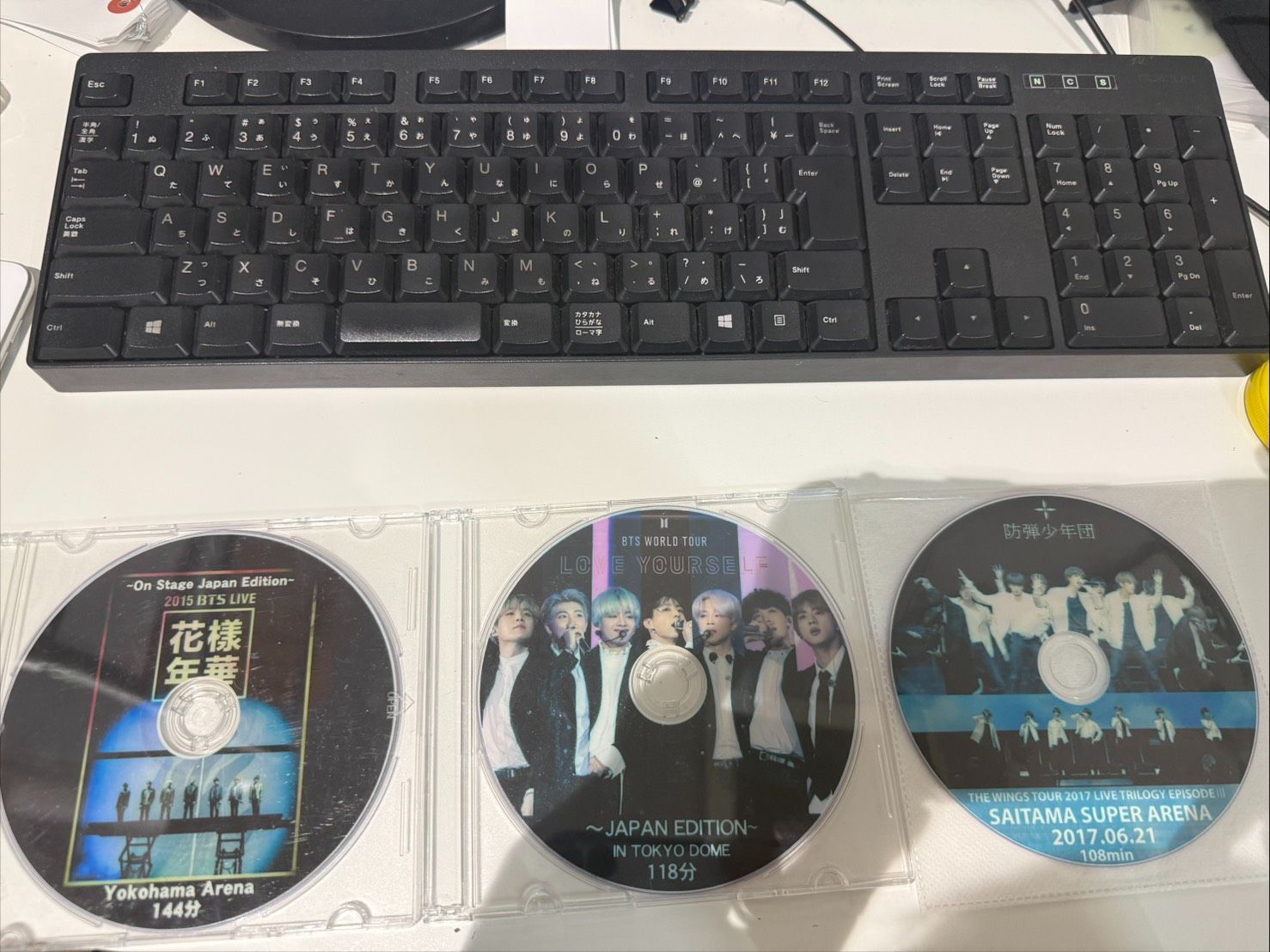 MTTK29】BTS ライブDVD 3枚セット - メルカリ