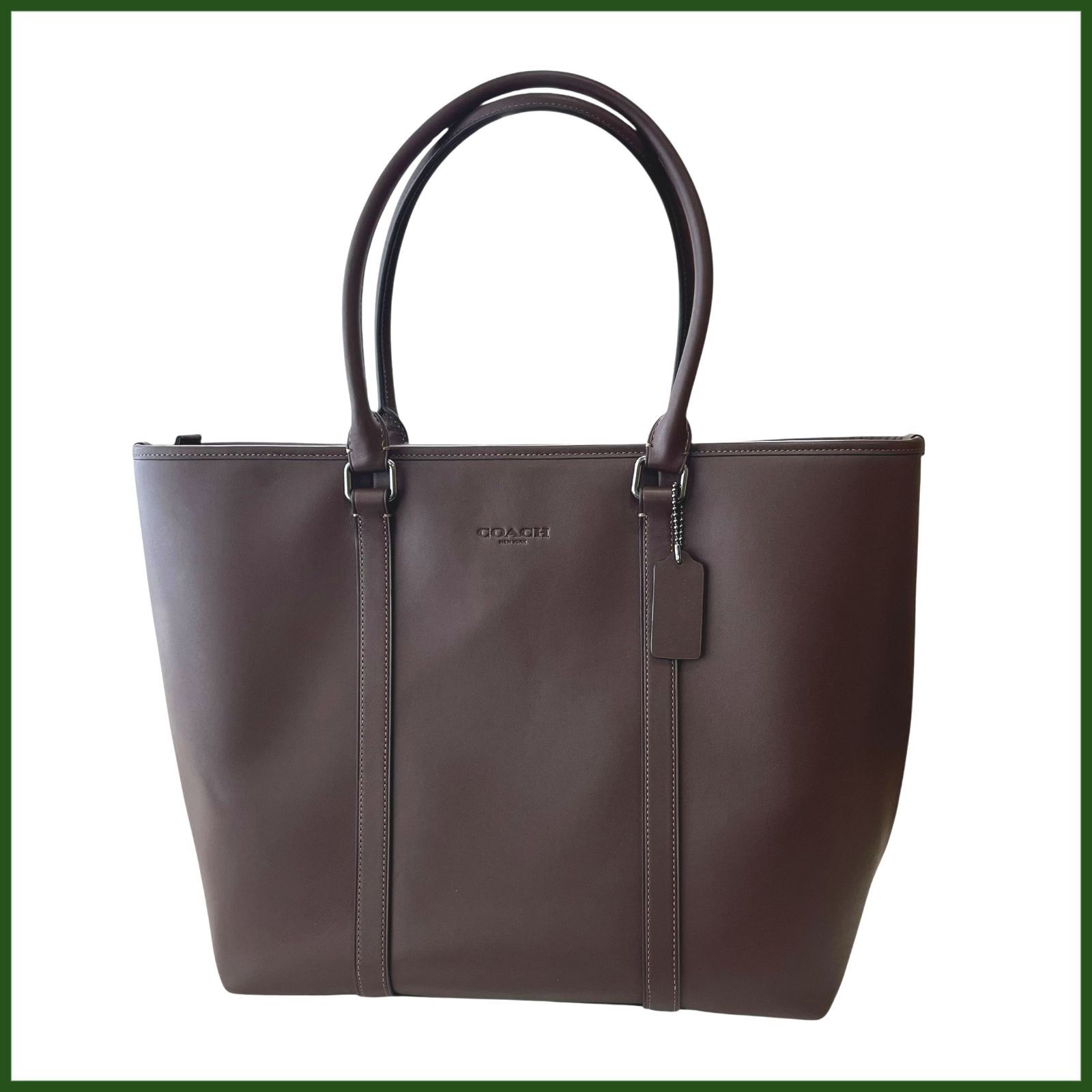 未使用○COACH/コーチ○ネイサントートバッグ ブラウン C2557-CBG49 鞄 