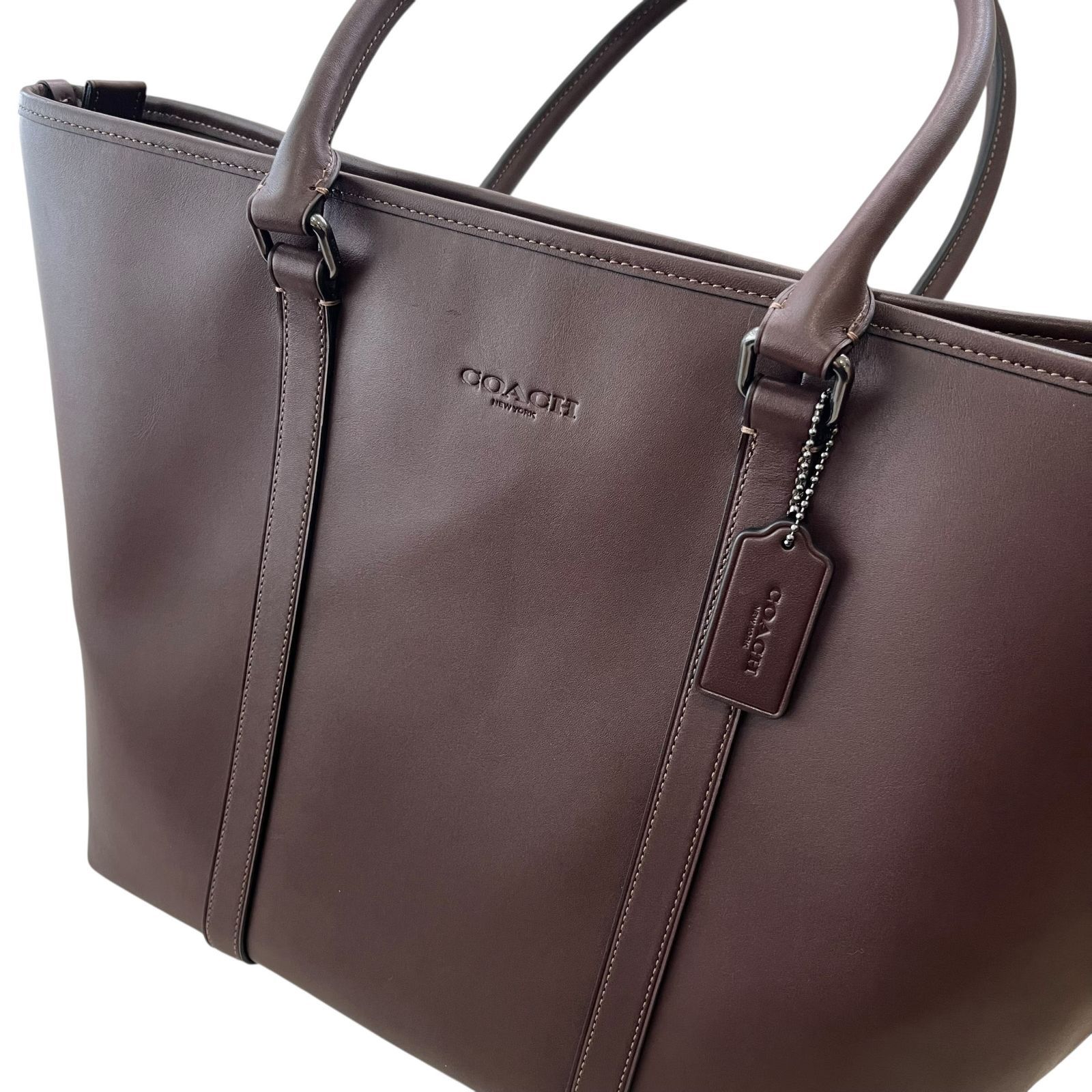 未使用○COACH/コーチ○ネイサントートバッグ ブラウン C2557-CBG49 鞄