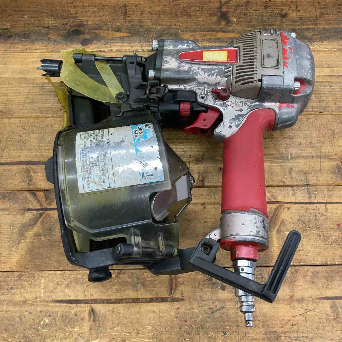 ☆マックス(MAX) 高圧エア釘打ち機 HN-75N1【所沢店】 - メルカリ