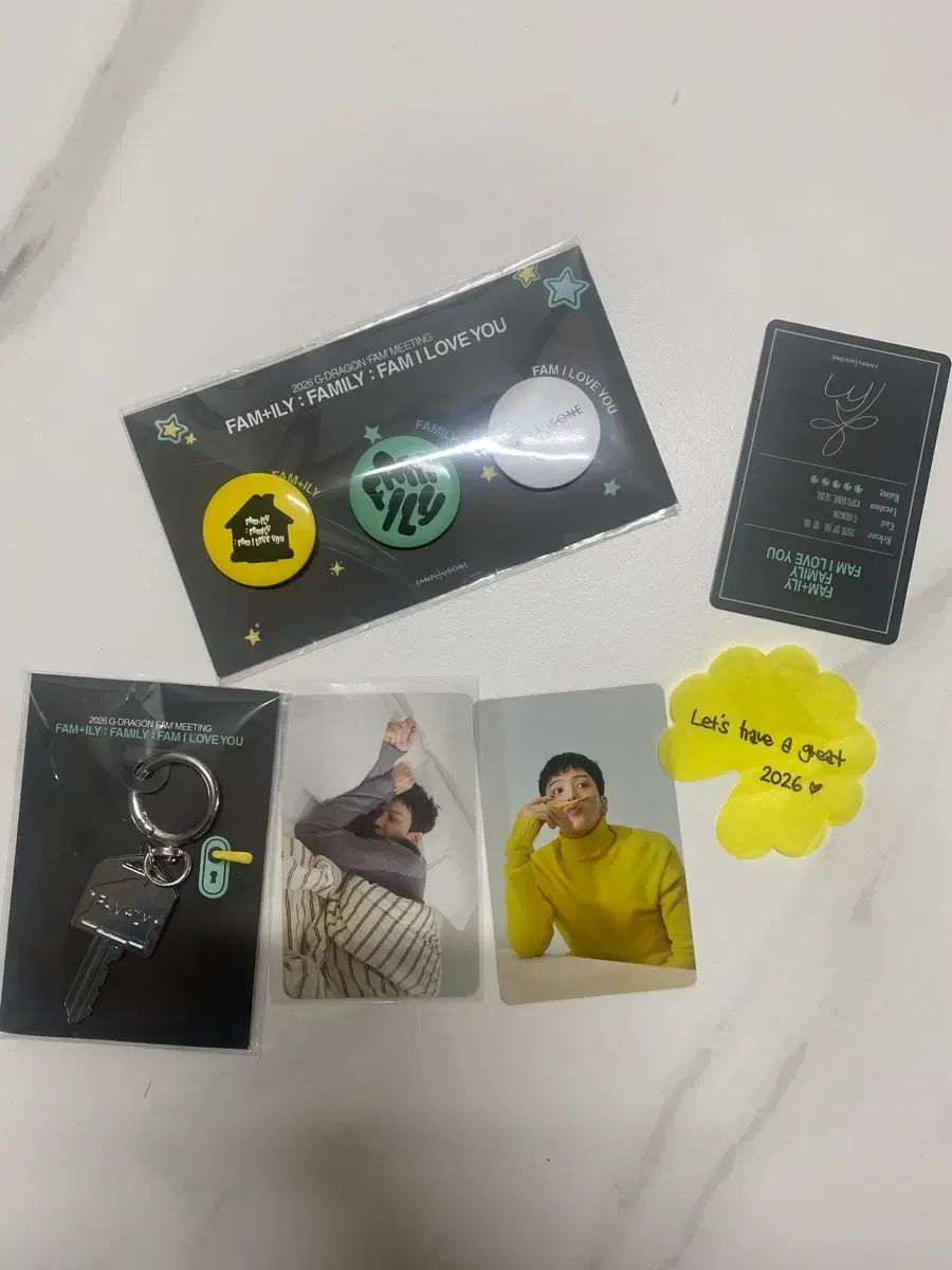 G-DRAGON（ジードラゴン） 2026 ファンミーティング グッズ セット