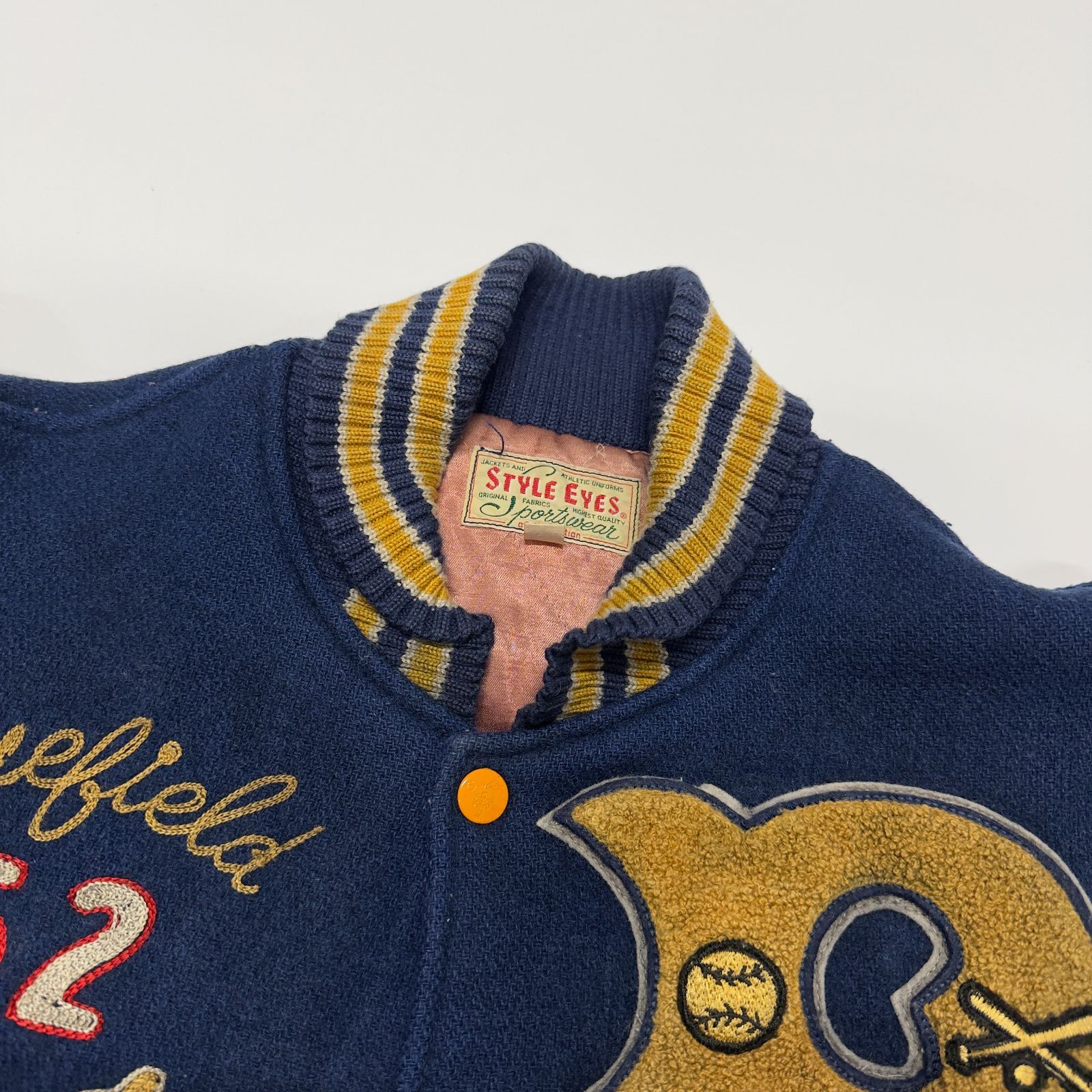 STYLE EYES (スタイルアイズ) フルデコ スタジャン アワードジャケット