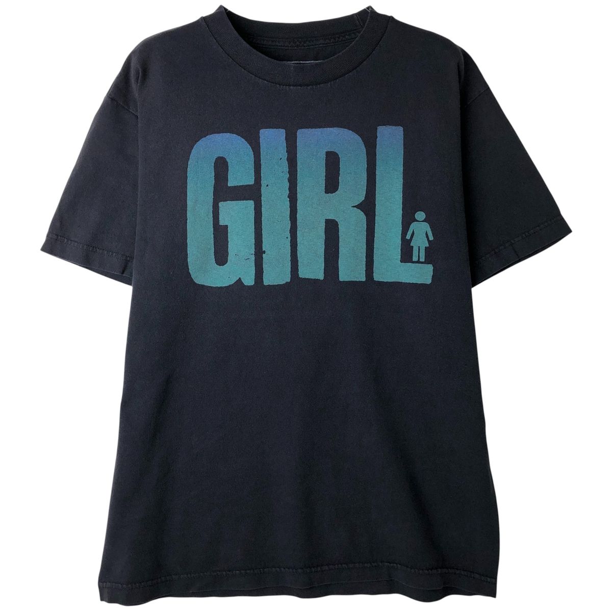 古着 GIRL Skateboard サーフ スケートTシャツ メンズM相当/eaa610016