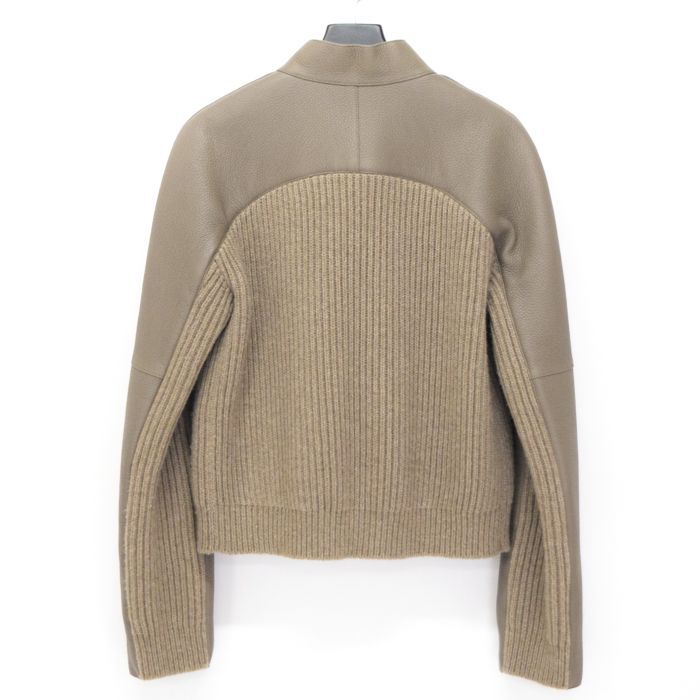 エルメス HERMES レザージャケット サイズ 40 ディアスキン (レザー 