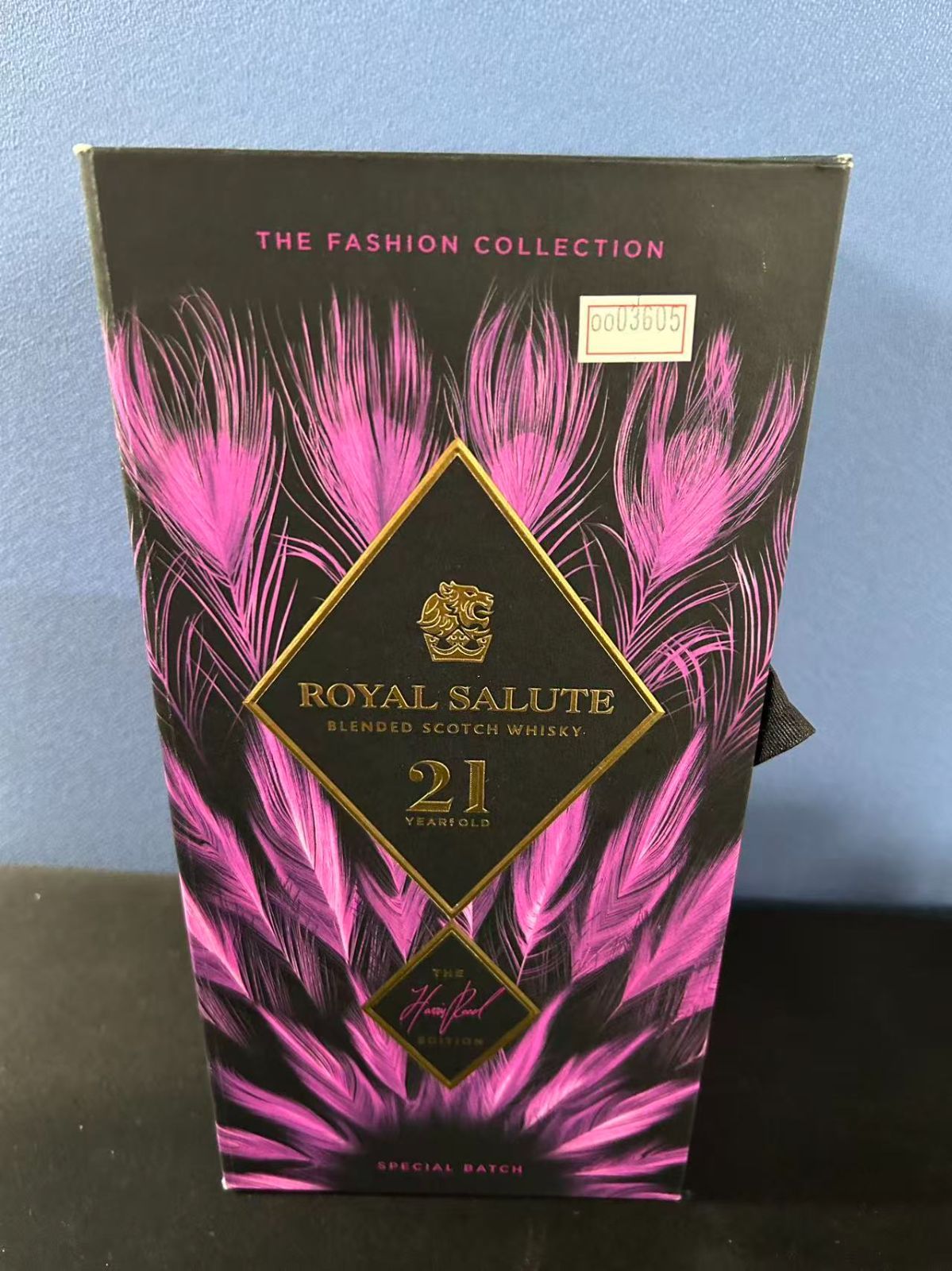飲料・酒 ○ローヤルサルート21年ハリス・リードエディションパープル
