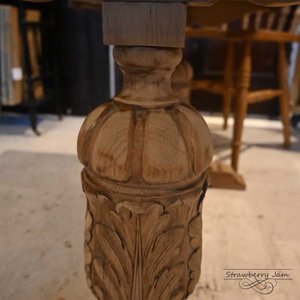 IFU-423 英国アンティーク 剥離 コーヒーテーブル サイドテーブル