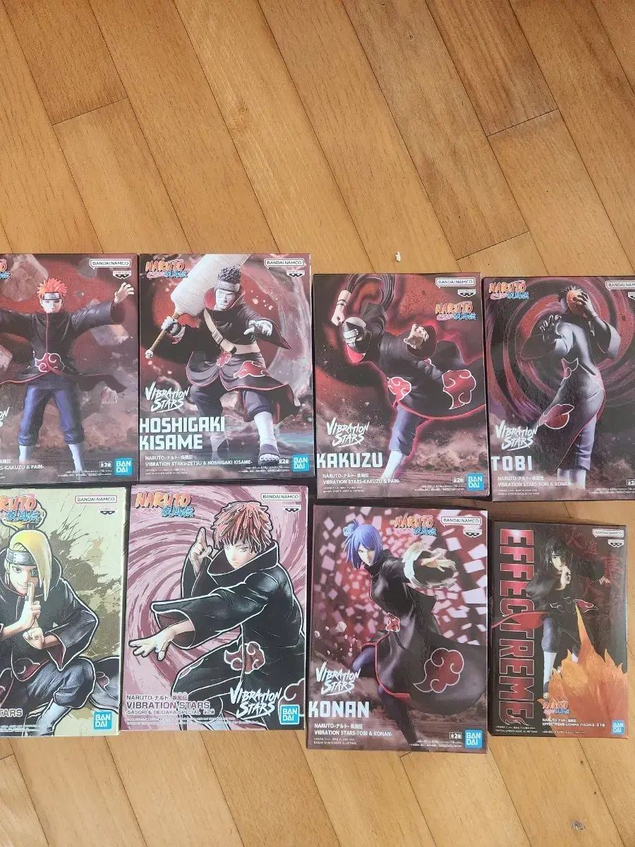 まとめ売り NARUTO -ナルト- アカツキ フィギュア 8体