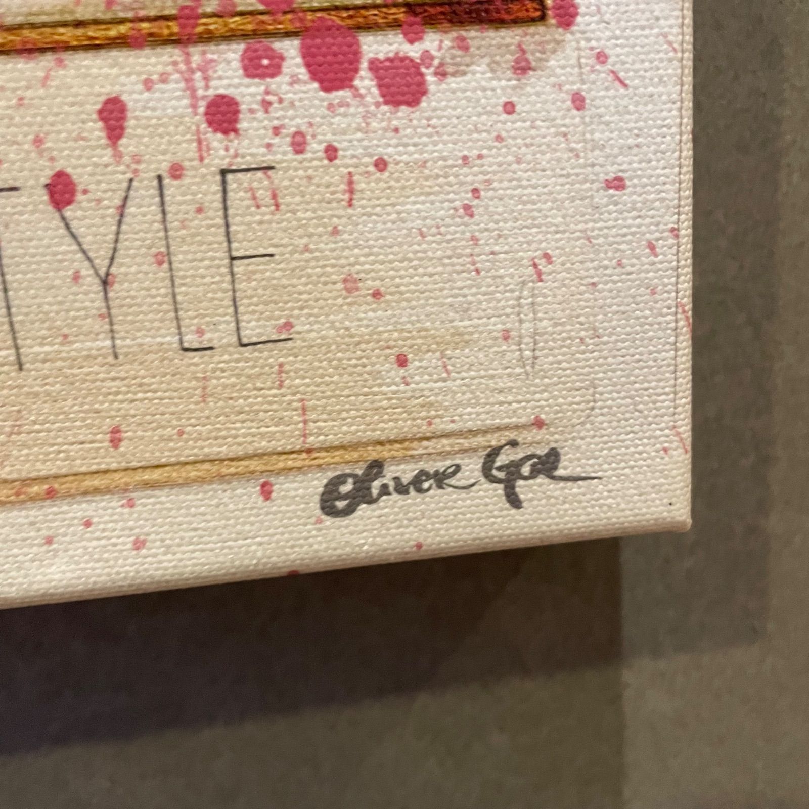 美品 Oliver Gal オリバーガル キャンバス アートボード ポップアート