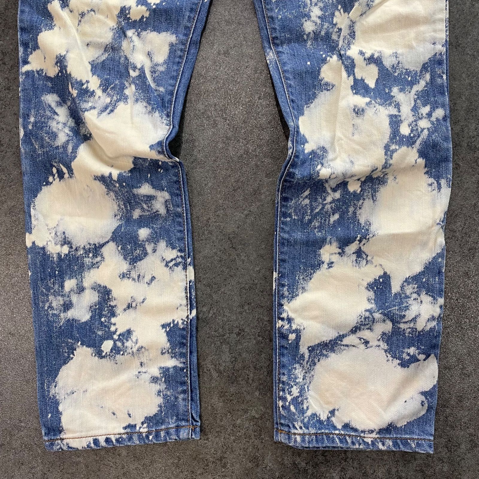 USA製 NEO BLUE Jeans y2k ネオブルー デニムパンツ ジーンズ スリム 