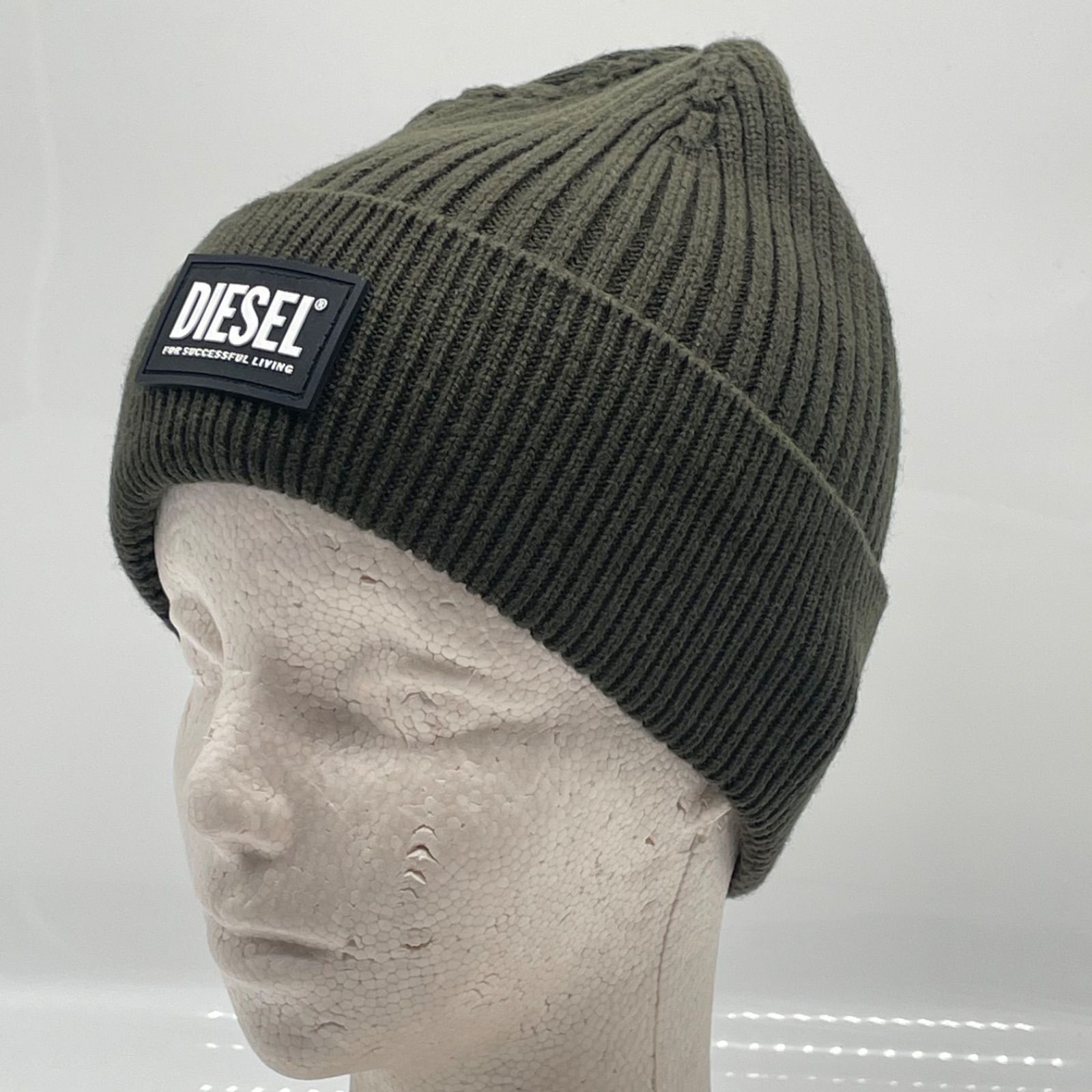 00s DIESEL ディーゼル ニット帽 ビーニー Y2K イタリア製 Y2K 00s