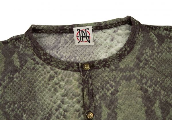 入手困難✨ ジャンポールゴルチエ パワーネット カーディガン プリント 総柄 ジページェ バイ ジャンポールゴルチエJPG by GAULTIER パイソン