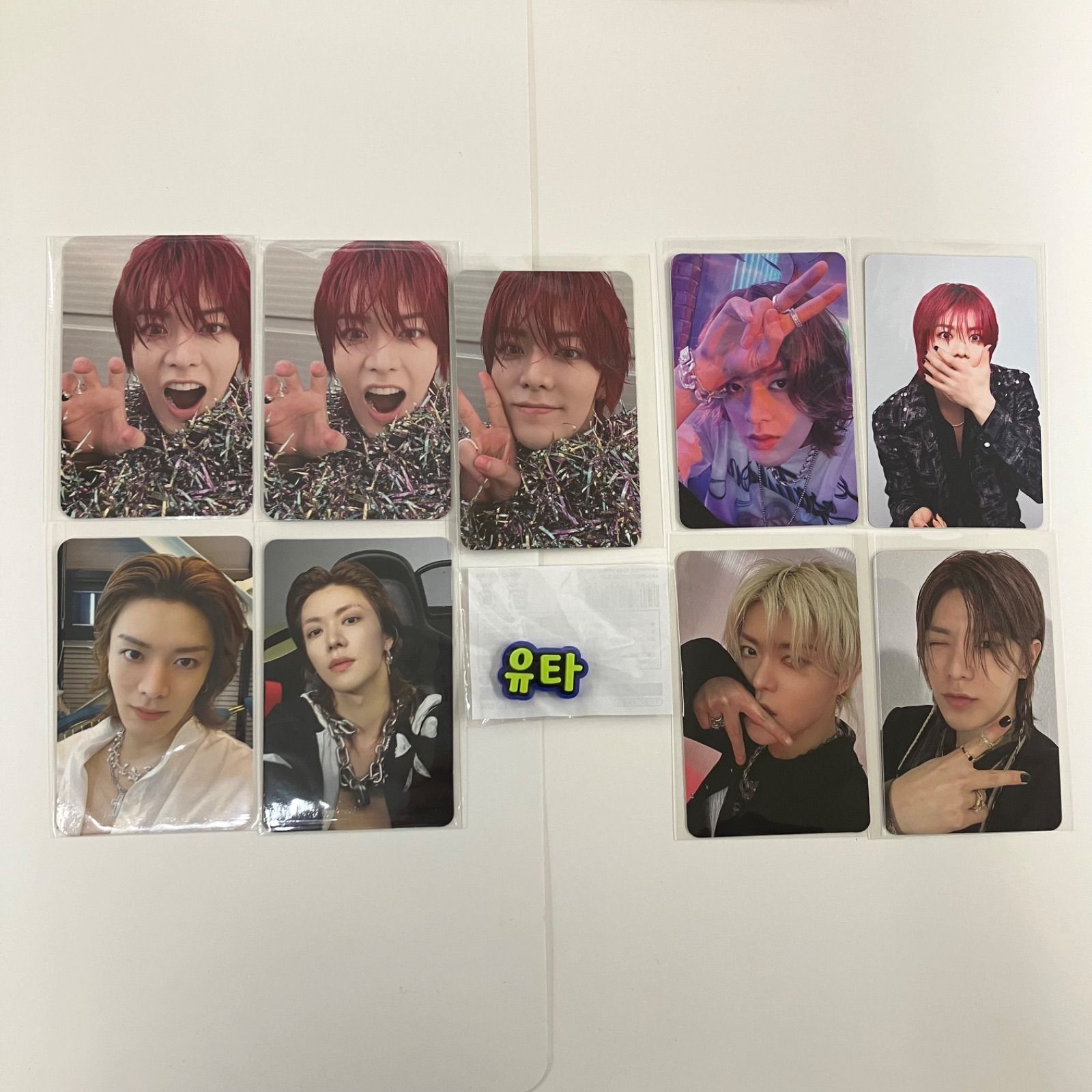 NCT127 ユウタ トレカまとめ ネームラバーステッカー付き NL2527 f117