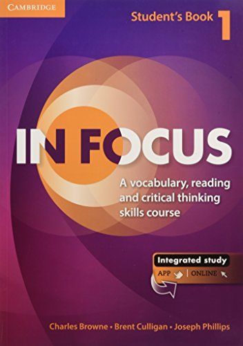 In Focus Level 1 Student's Book with Online Resources [Paperback] Browne, Charles, Culligan, Brent; Phillips, Joseph
