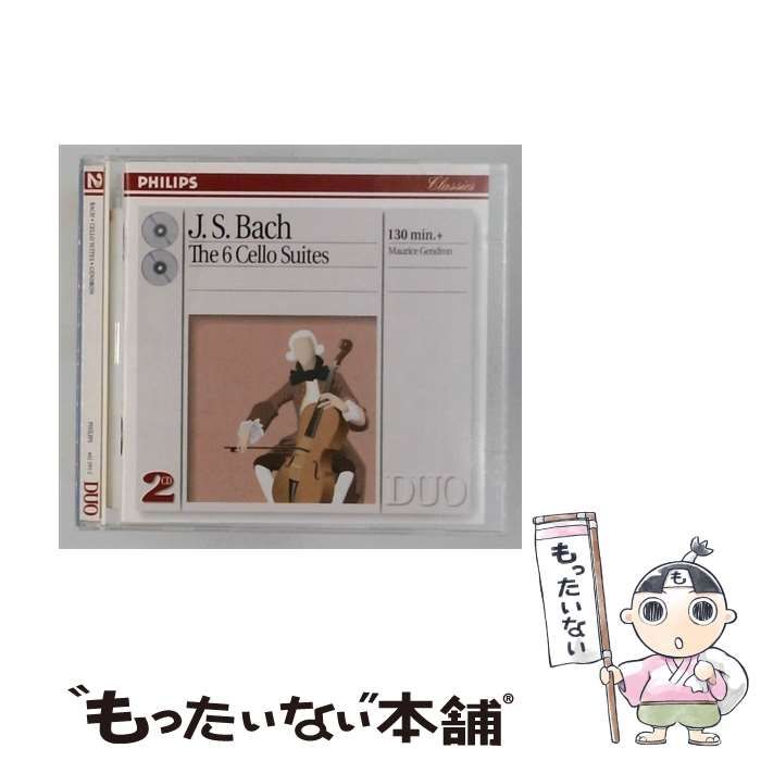 【中古】 The 6 Cello Suites (Duo) [import] / Johann Sebastian Bach、Maurice ...