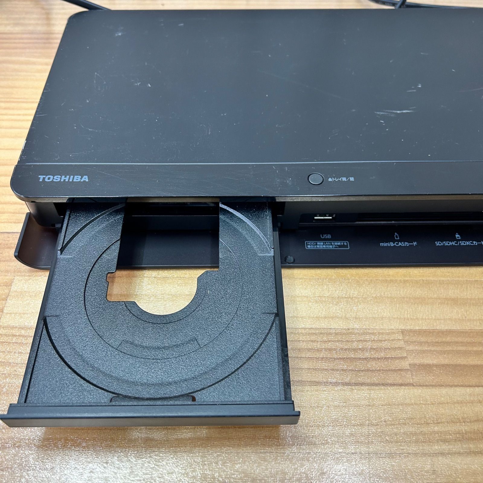 TOSHIBA REGZA ブルーレイレコーダー DBR-T550 傷多め 動作確認済み 訳