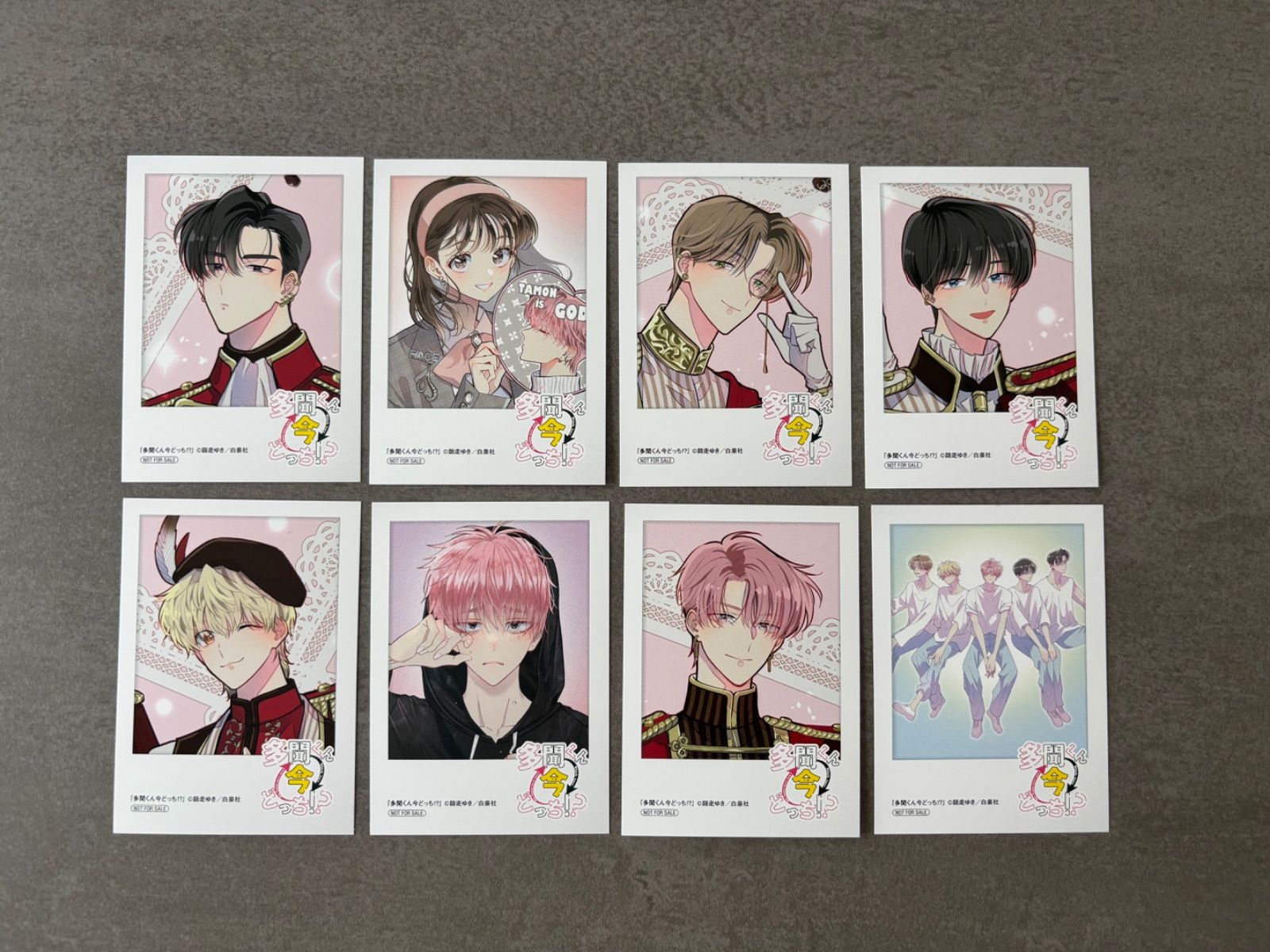 多聞くん今どっち アニメイト特典 ミニフォトカード チェキ