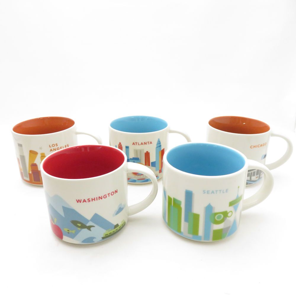 美品 STARBUCKS スターバックス You Are Here Collection マグカップ 5