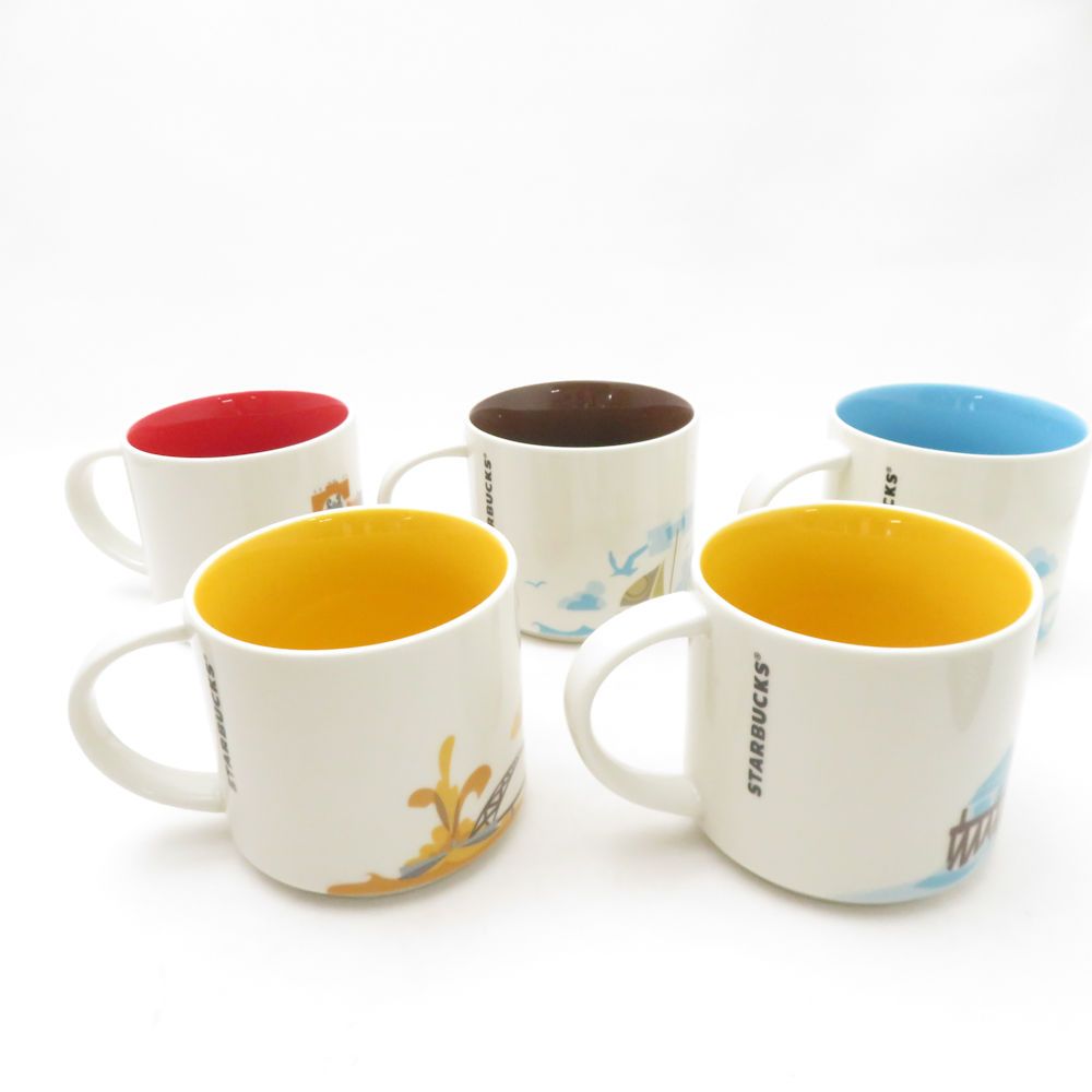 美品 STARBUCKS スターバックス You Are Here Collection マグカップ 5