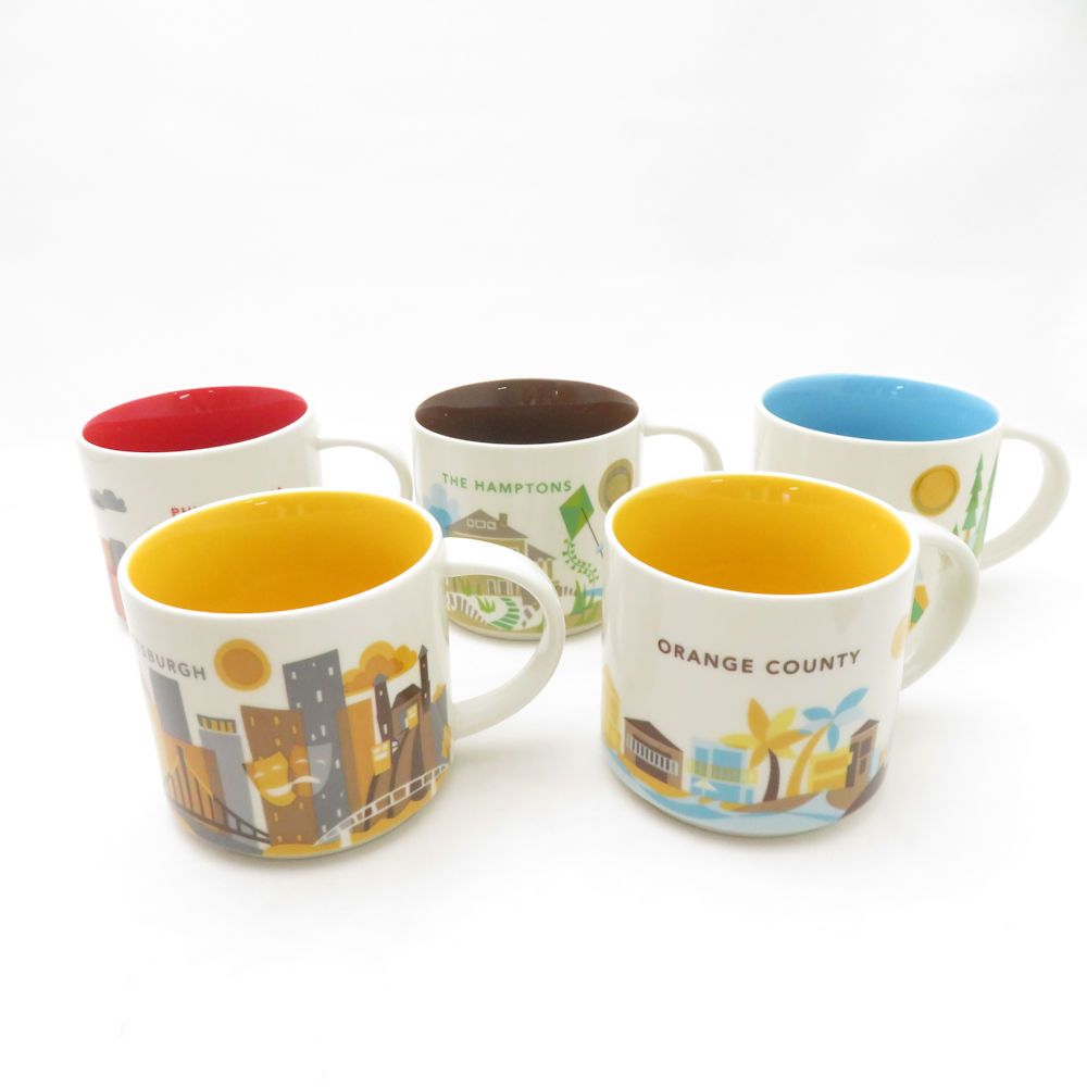美品 STARBUCKS スターバックス You Are Here Collection マグカップ 5