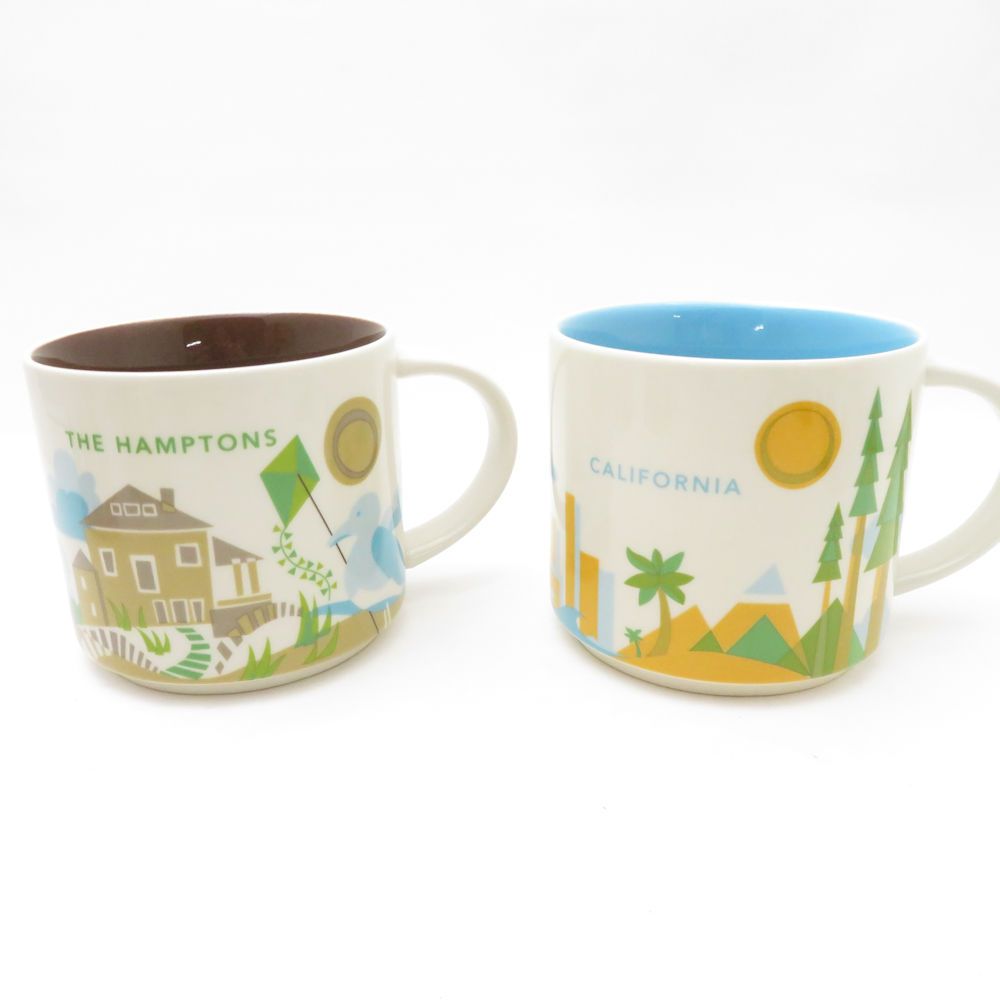 美品 STARBUCKS スターバックス You Are Here Collection マグカップ 5