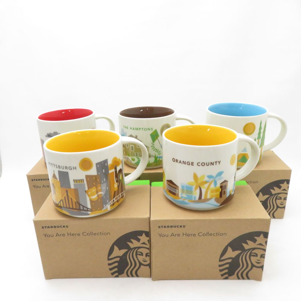 美品 STARBUCKS スターバックス You Are Here Collection マグカップ 5
