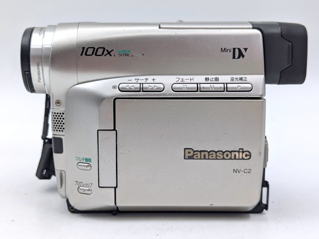 miniDVのダビングに！Panasonic ビデオカメラ NV-C2 04 Panasonic パナソニック NV-C2 miniDVビデオカメラ 整備済み miniDV