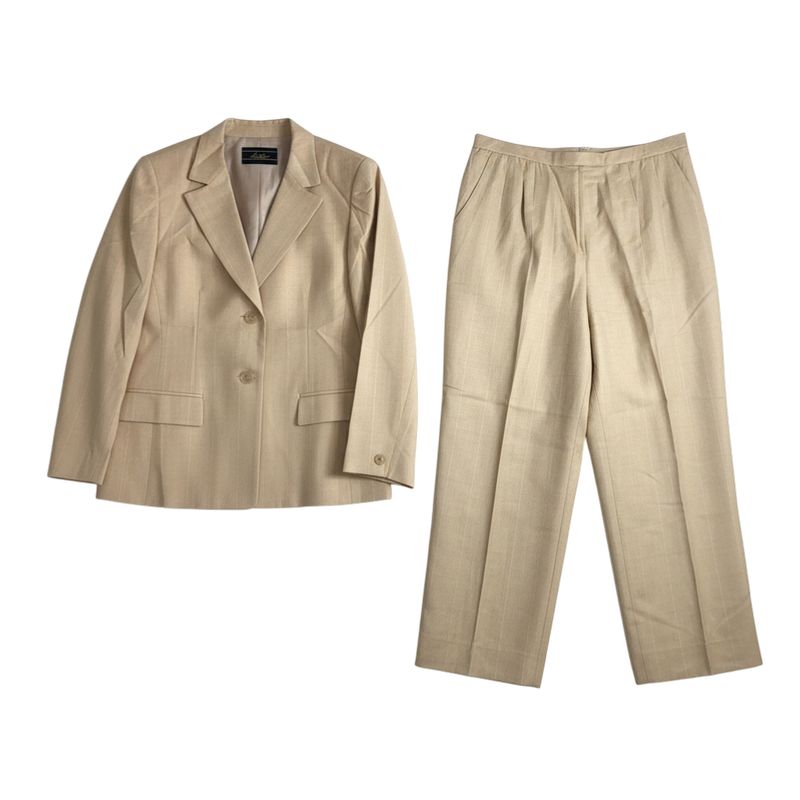 ザラ スーツ セットアップ Lサイズ 人気カラー ベージュ ZARA 