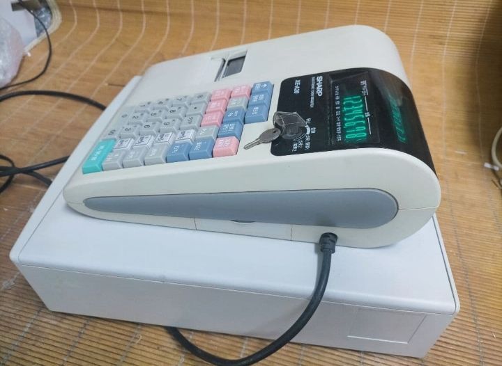 シャープレジスター XE-A20 店名設定無料ロゴ可能機種 148707 - メルカリ