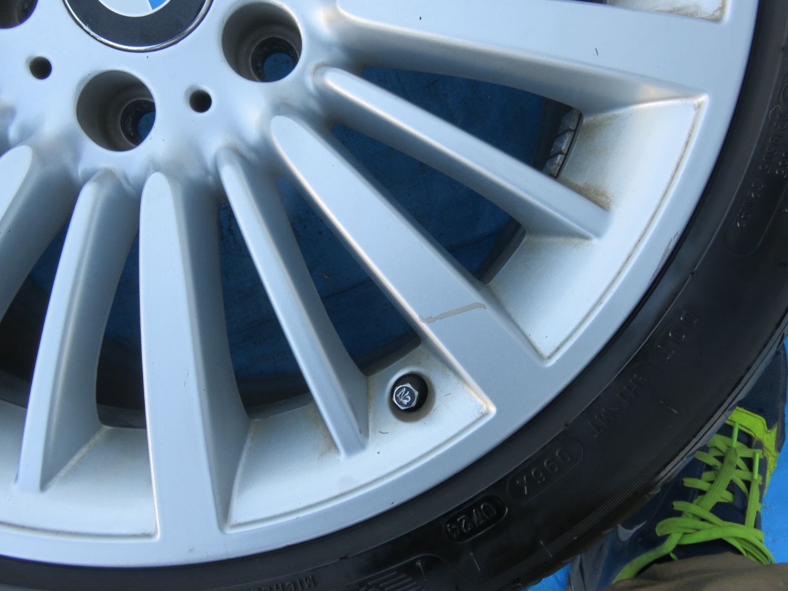☆SFC5108/BMW 3シリーズ F30 F31 18インチ 18×8J +34 5穴 PCD120 