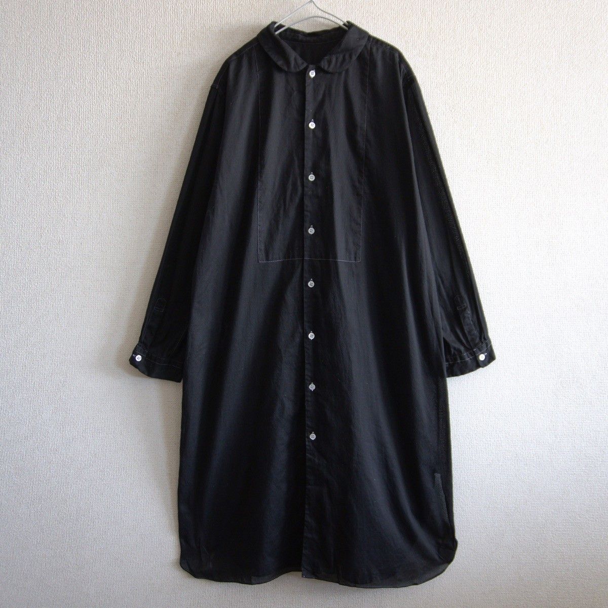 美品】tricot COMME des GARCONS 【丸襟 シャツ ワンピース】M 製品