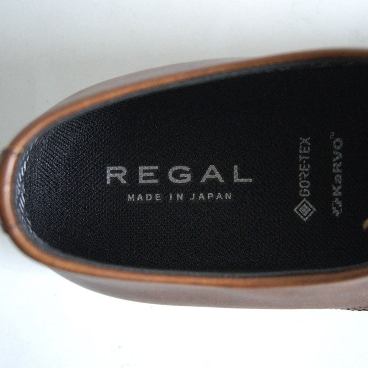 試着のみ美品】REGAL【34CL/プレーントゥ レザーシューズ】25EEE