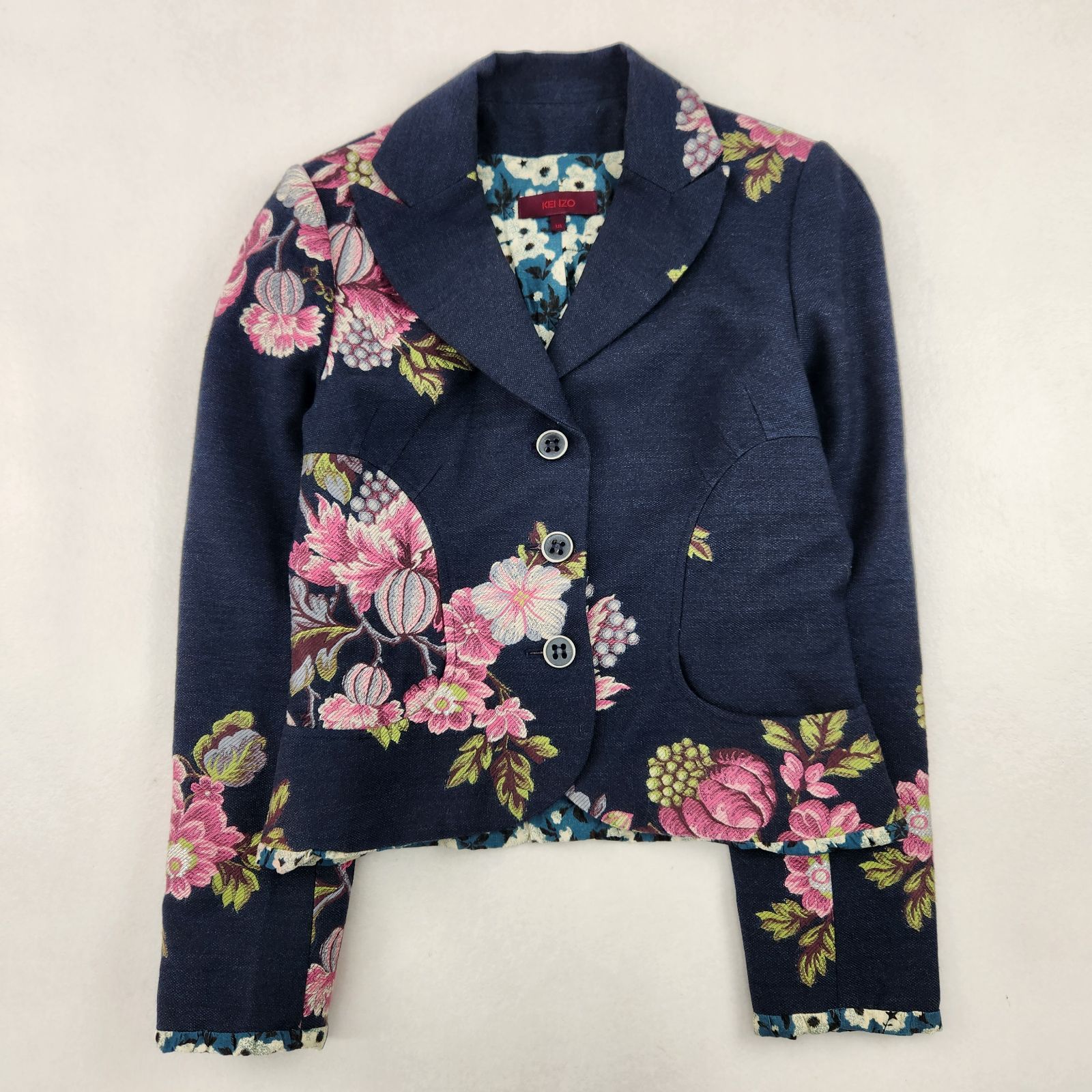 KENZO セットアップ スーツ 花柄 総柄 超希少 ヴィンテージ フランス製 