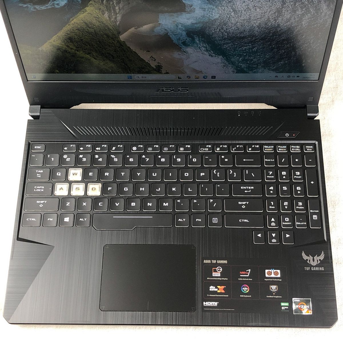 ◇ジャンク品◇ゲーミングPC ASUS TUF Gaming FX505DT【Ryzen 7 3750H