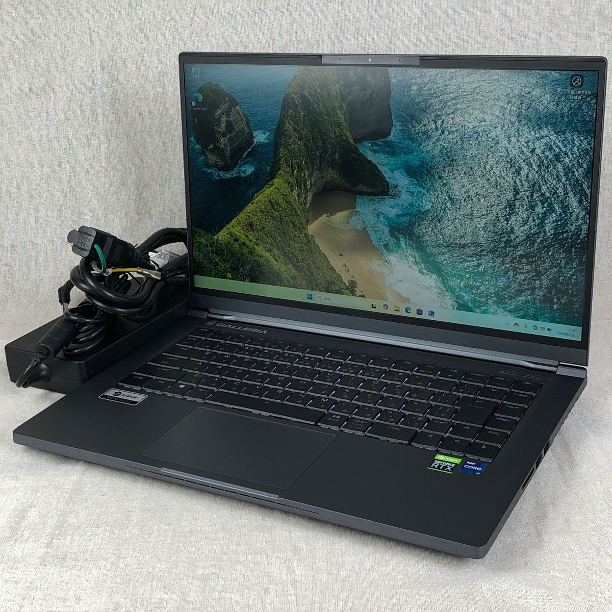 ジャンク品ゲーミングPC GALLERIA ガレリア UL7C-R36【i7-11800H 