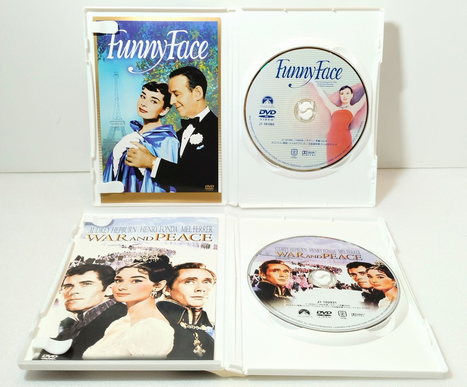 帯付初回限定生産DVD-BOX 】オードリー・ヘプバーンBOX 6作品7枚組 PDS