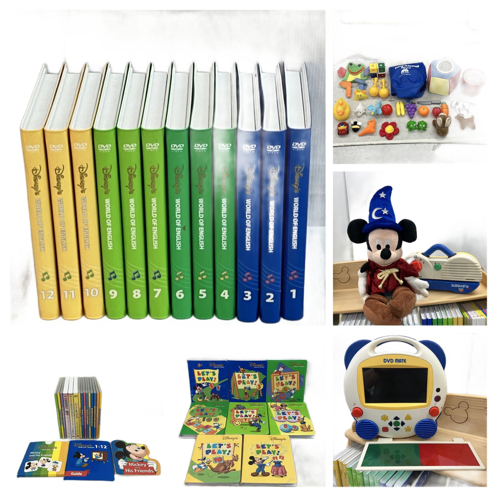 ワールドファミリー DWE ディズニー英語システム フルセット 2017年頃