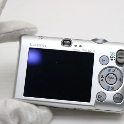 美品 IXY DIGITAL 110 IS シルバー 即日発送 Canon デジカメ デジタル