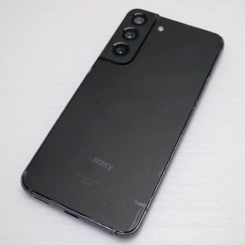 良品中古 Galaxy S22 SCG13 ファントムブラック スマホ 白ロム 中古