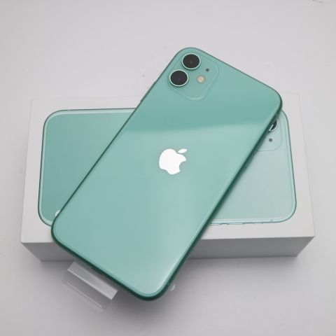 新品未使用 SIMフリー iPhone 11 128GB グリーン スマホ 本体 白ロム 土日祝発送OK 03000