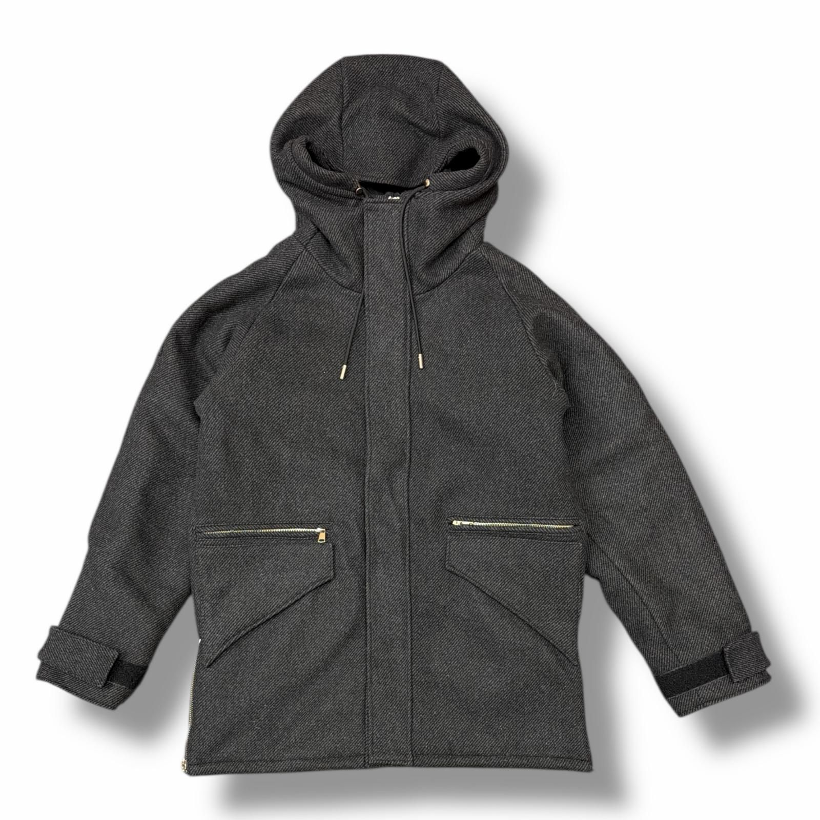 MLVINCE Heavy Weight Military Jacket ヘビーウェイトミリタリージャケット メルヴィンス ブラック L （63185A） MLVINCE Heavy Weight Military Jacket ヘビーウェイトミリタリー