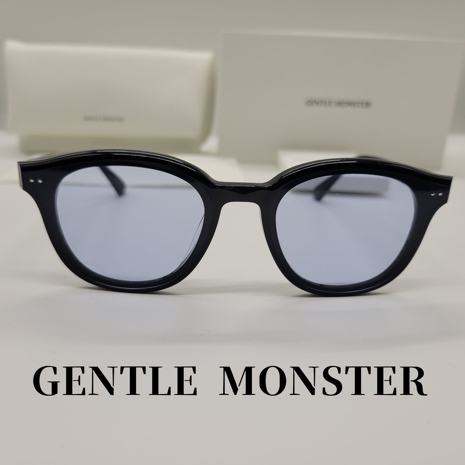 美品】GENTLE MONSTER ジェントルモンスター サングラス JADE 01(B