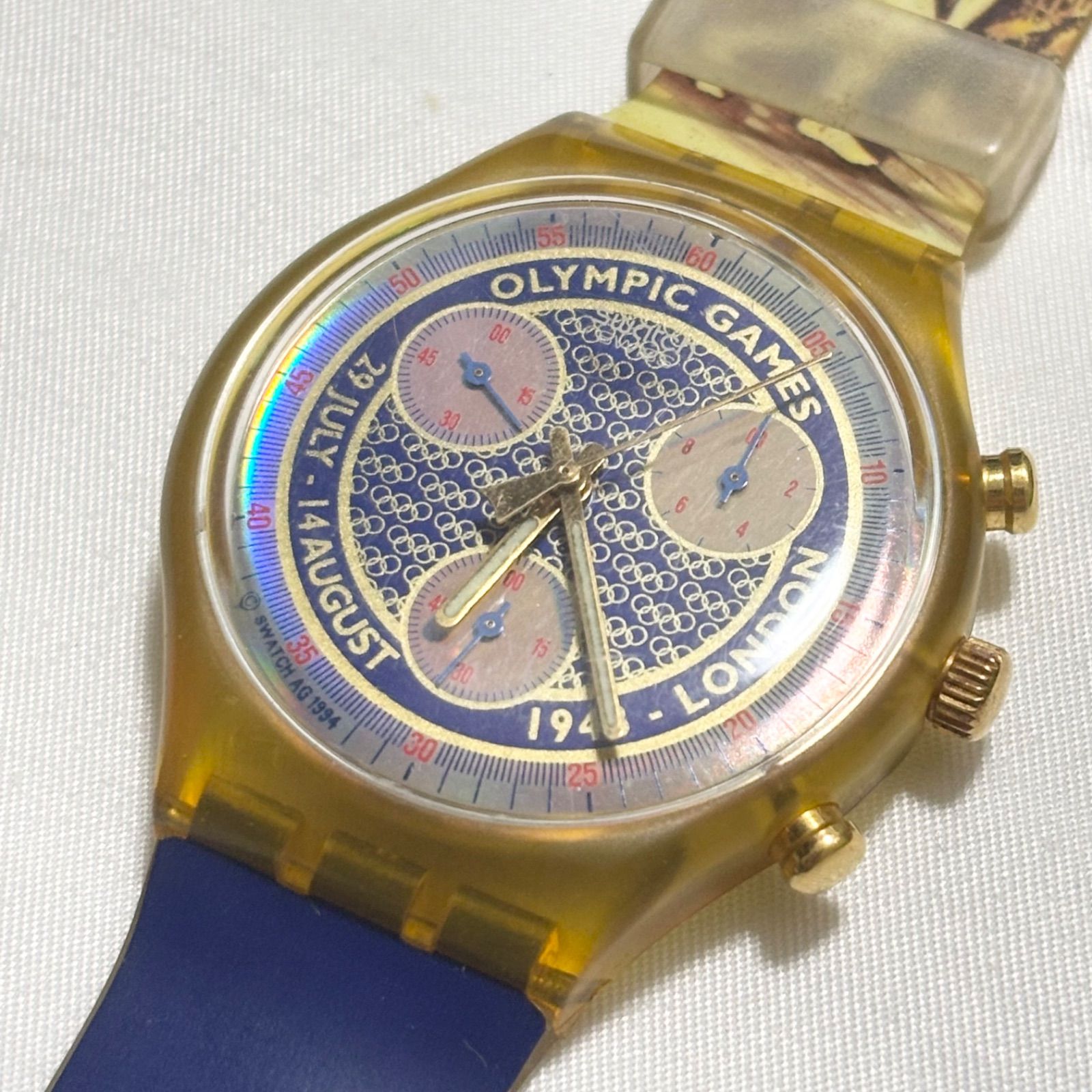 送料無料】SWATCH/スウォッチ/クォーツ腕時計/ロンドンオリンピック 