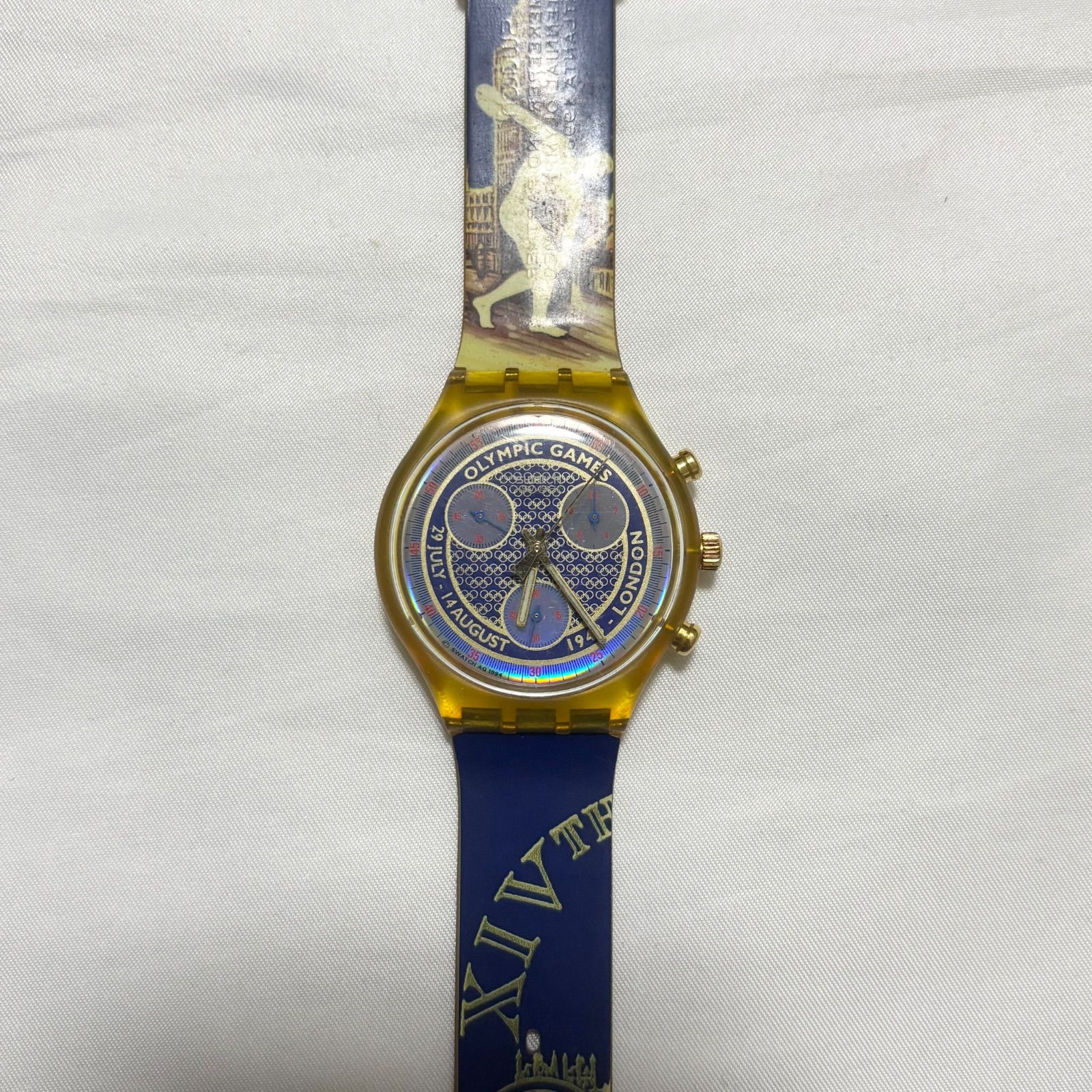 送料無料】SWATCH/スウォッチ/クォーツ腕時計/ロンドンオリンピック 