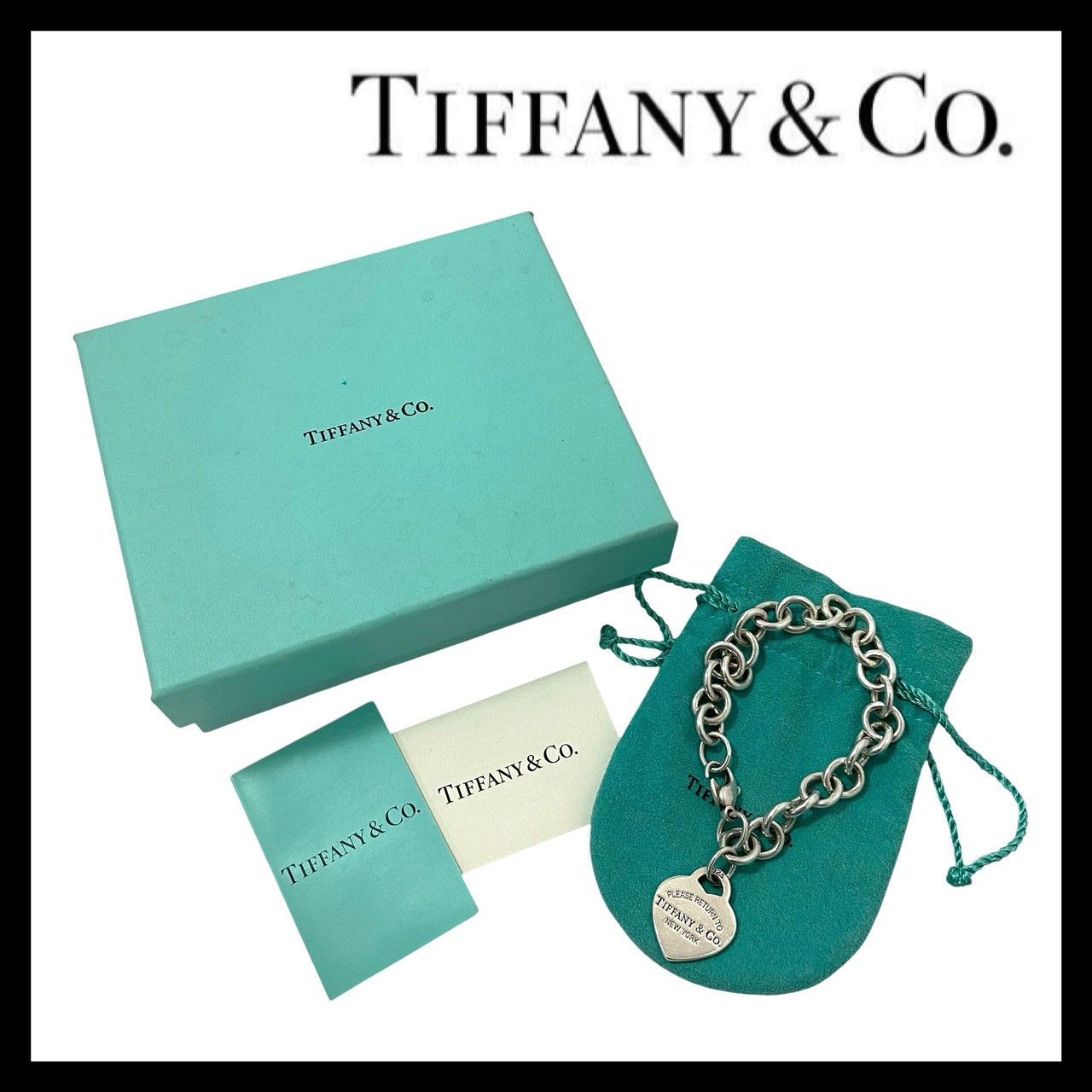 FU【TIFFANY&Co.】リターン トゥ ティファニー チェーン ブレスレット 
