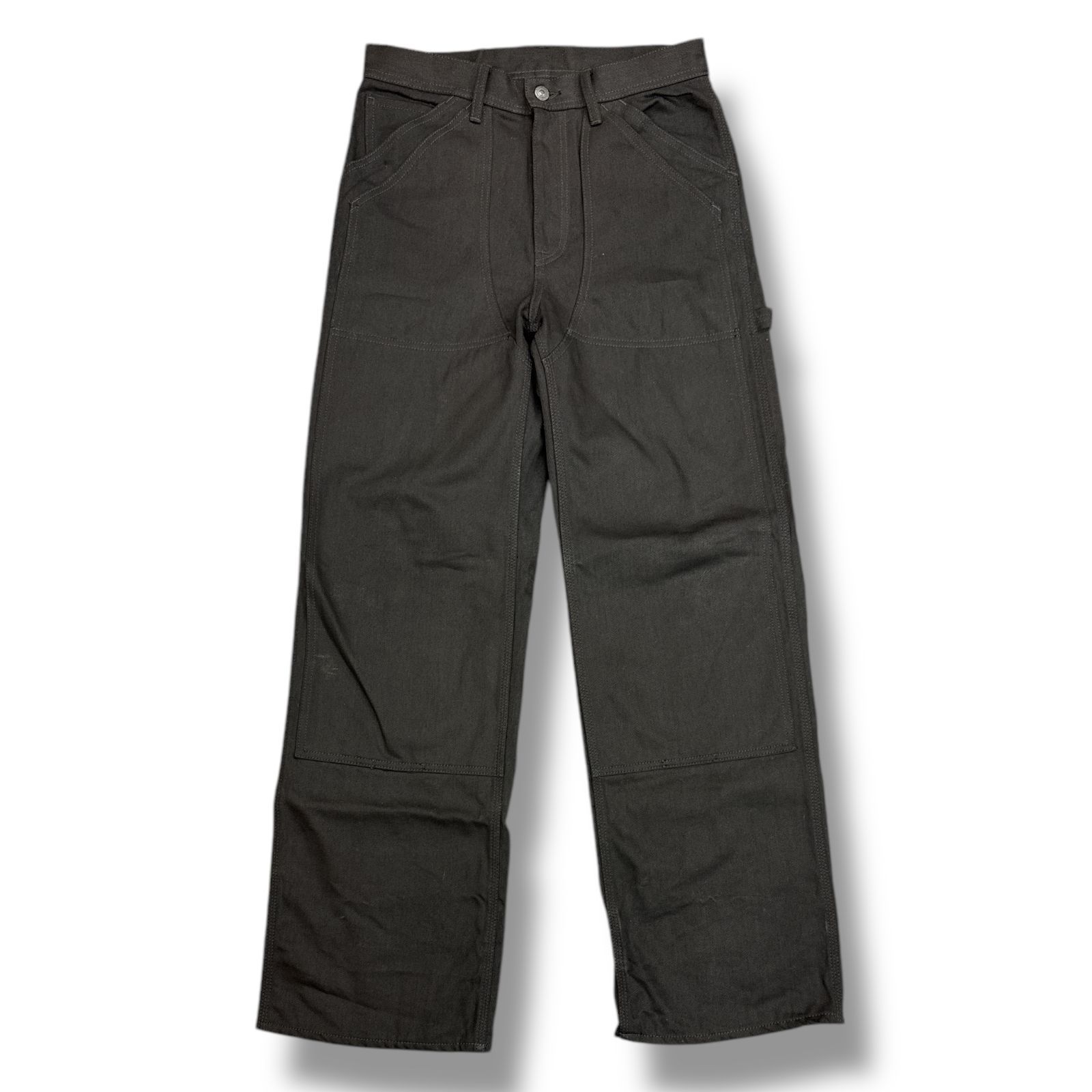 MINEDENIM 24AW Double Knee Denim Work PS RGD ダブルニーブラック